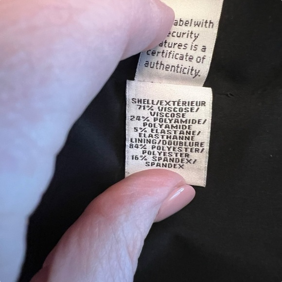 Diane Von Furstenberg - Livvy Asymmetrical Black & White Dress Sz 6 - Picture 12 of 14